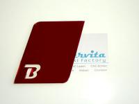 PLEXIGLAS® GS 3H55 rot blickdicht