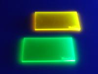PLEXIGLAS® GS fluoreszierend GRÜN 6C02 transparent