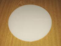 RESTPOSTEN:10 Stück PLEXIGLAS® XT opal Milchglas LD30% Ø65mm Stärke 2mm