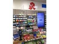 Nies- und Hustenschutz Spuckschutz für Tresen Apotheken Rezeption mit Durchreiche Nies- und Hustenschutz Spuckschutz für Tresen Apotheken Rezeption mit Durchreiche